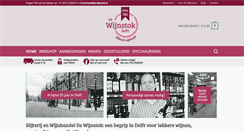 Desktop Screenshot of de-wijnstok.nl